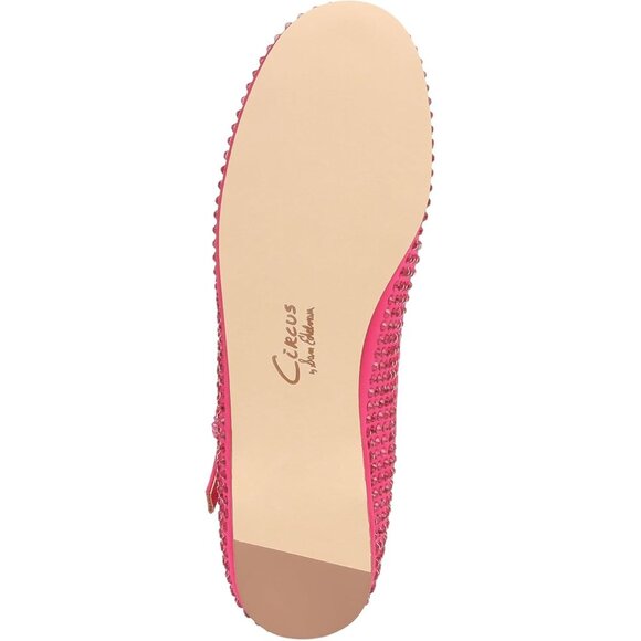 Circus NY by Sam Edelman Women's Pink Peacock Polyurethane (PU) Zuri Ballet Flat - Picture 4 of 7